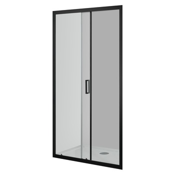 Usa culisanta de dus 100x195cm pentru inchidere modulara de nisa sau de colt ELITE BLACK Usa culisanta de dus 100x195cm pentru inchidere modulara de nisa sau de colt ELITE BLACK