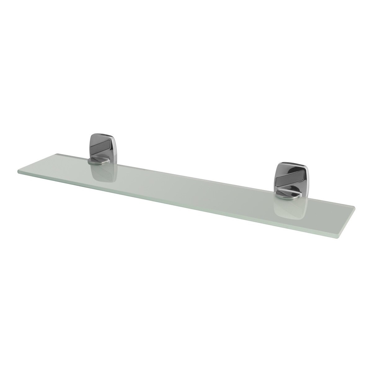 Etajera iMK® pentru baie, Aluminiu, Sticla , Design elegant