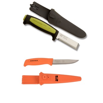 Set 2 cutite utilitare/tamplarie Mora/Bahco, CU4 Set 2 cutite utilitare/tamplarie Mora/Bahco, CU4