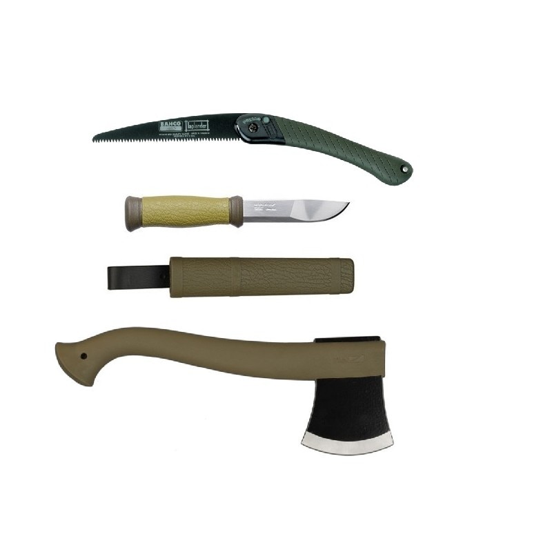 Set cutit, topor si fierastrau Morakniv /Bahco, CBS16