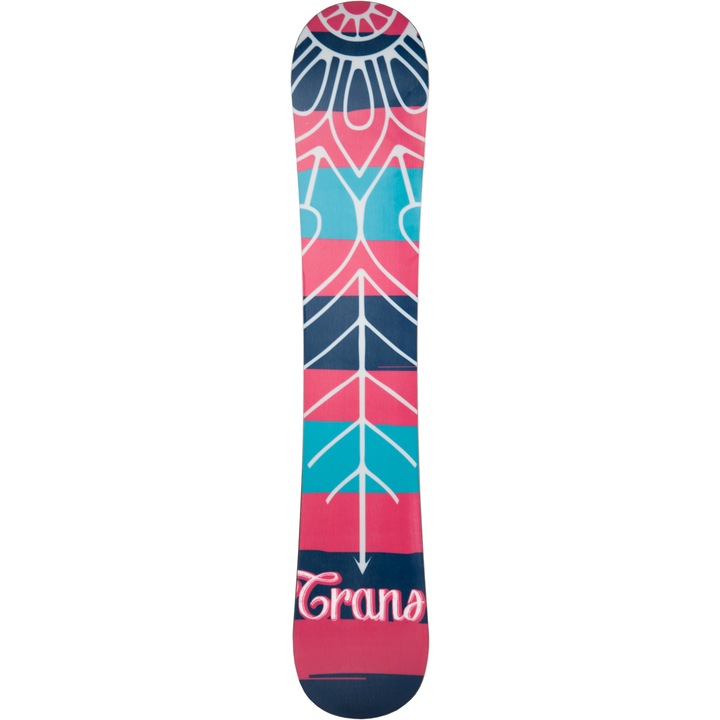 Placa Snowboard Trans CU Variorocker, Alb, 141