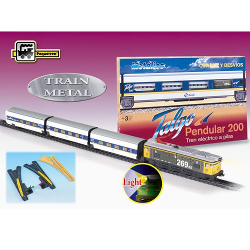 Trenulet Pequetren Electric Talgo Pendular 200 cu Macaz