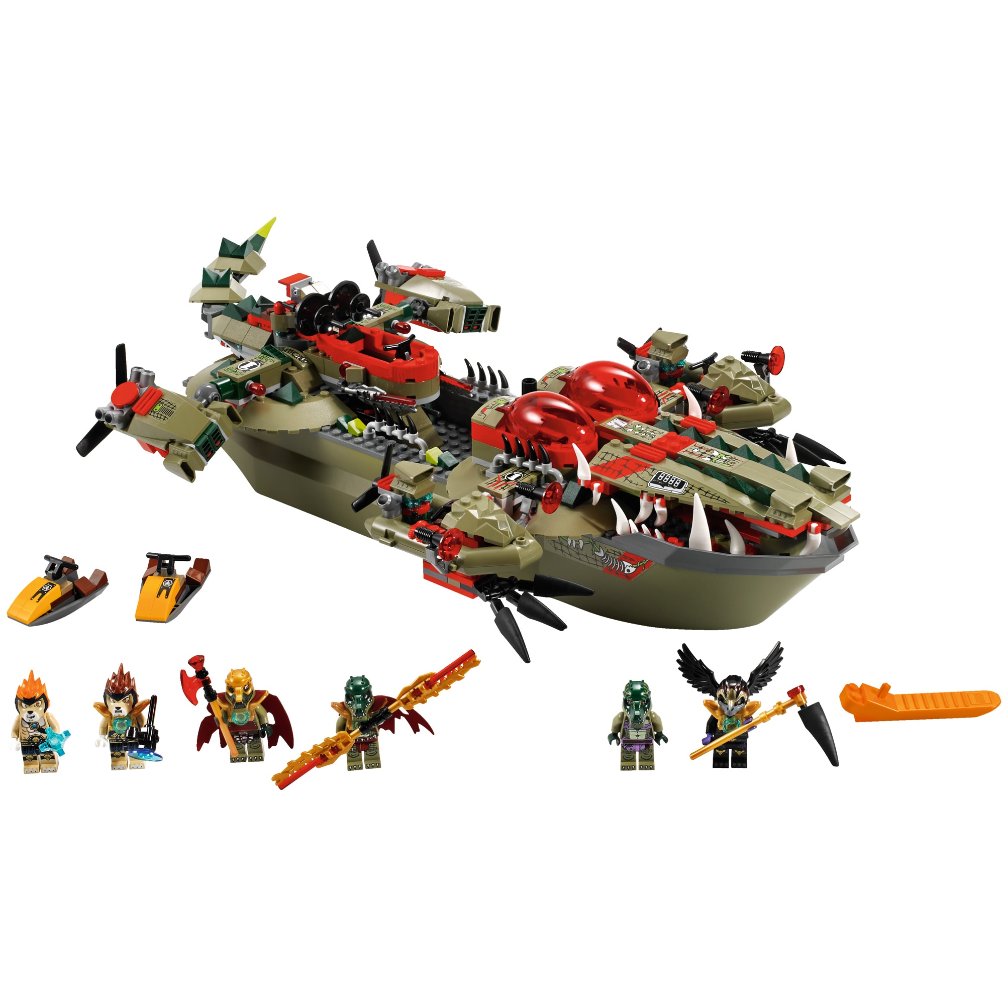 LEGO CHIMA Nava de comanda a lui Cragger 70006 - eMAG.ro