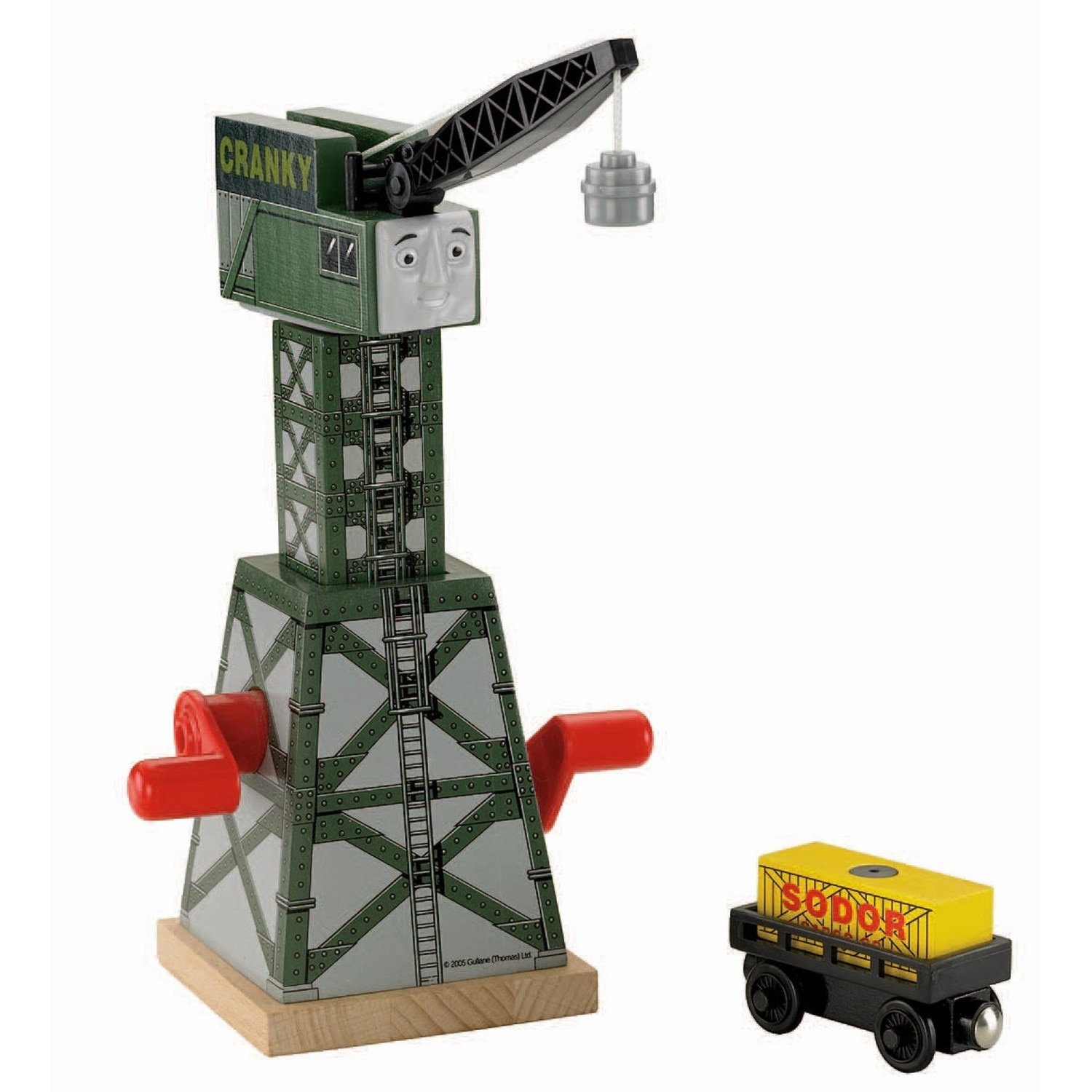 Wooden sales railway crane