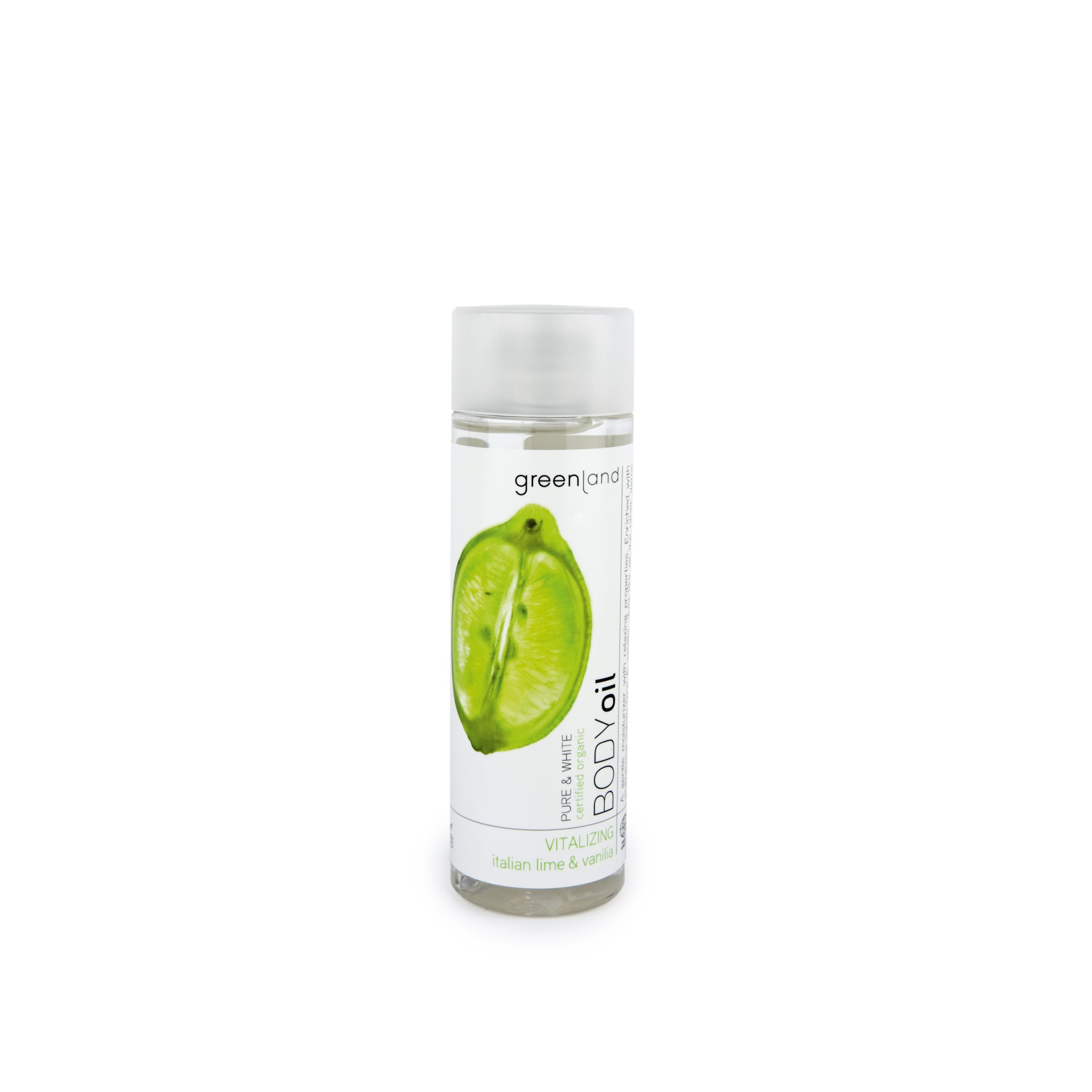 Ulei corp, cu lime si vanilie, Greenland, 150 ml