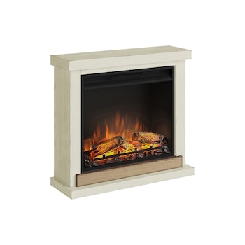 Semineu TAGU Hagen Antique Ivory cu Focar Electric PowerFlame, 23 inch, FM469-IV2 + 23PF1A Semineu TAGU Hagen Antique Ivory cu Focar Electric PowerFlame, 23 inch, FM469-IV2 + 23PF1A