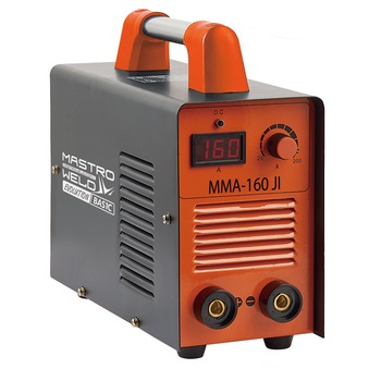 Aparat de sudura MASTROWELD MMA 160 JI, monofazat, 160A, semiprofesional Aparat de sudura MASTROWELD MMA 160 JI, monofazat, 160A, semiprofesional