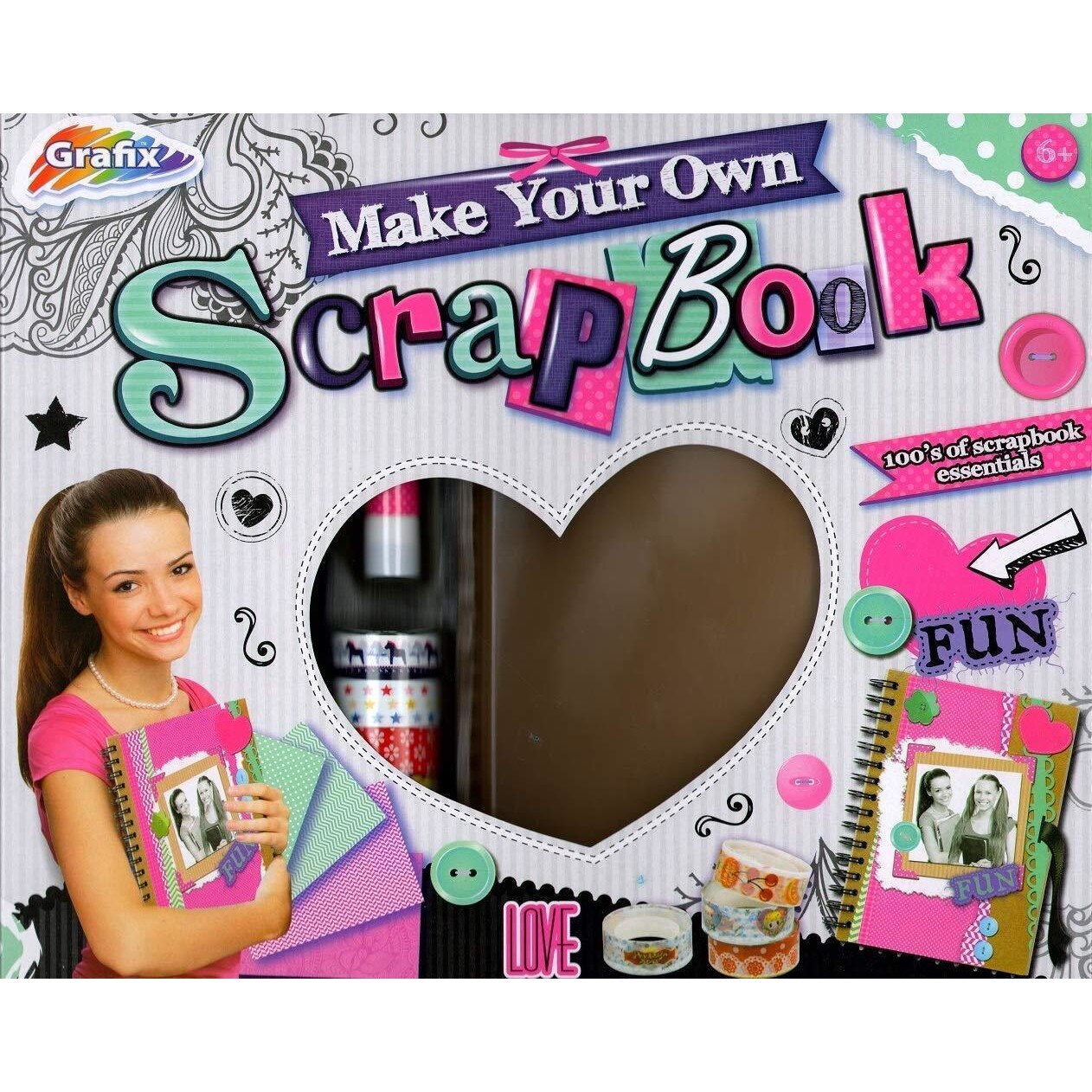 Joc creativ, album foto, Scrap Book, Grafix