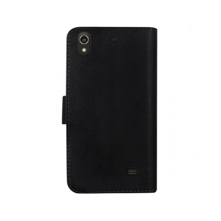 Pénztárca tok huawei ascend g620s / honor 4 play - pu bőr, állvány és kártyanyílás - 23841.01