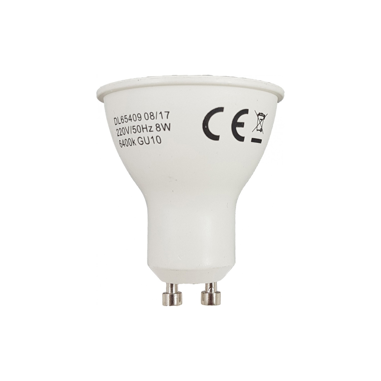 Bec Led GU10, model R50, 8W=60W, 2700K, lumina calda