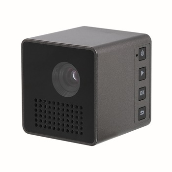 Mini proiector multimedia portabil Clip Sonic DV149, Lampa LED, Focus manual , Micro SD, Sistem de imagine DLP, Baterie reincarcabila , Difuzor incorporat, AUX, Wi-Fi, Negru Mini proiector multimedia portabil Clip Sonic DV149, Lampa LED, Focus manual , Micro SD, Sistem de imagine DLP, Baterie reincarcabila , Difuzor incorporat, AUX, Wi-Fi, Negru