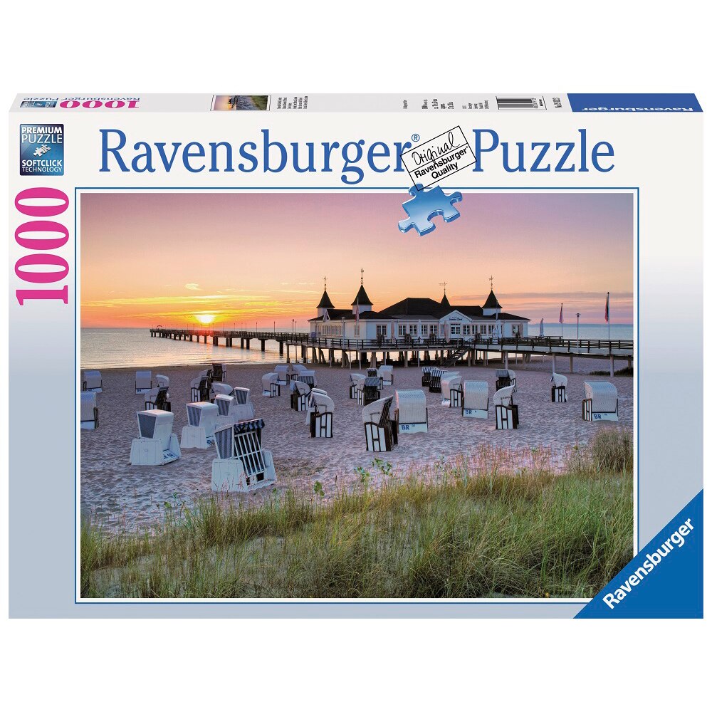 Puzzle Ravensburger Marea Baltica Ahlbeck, Usedom 1000 Piese