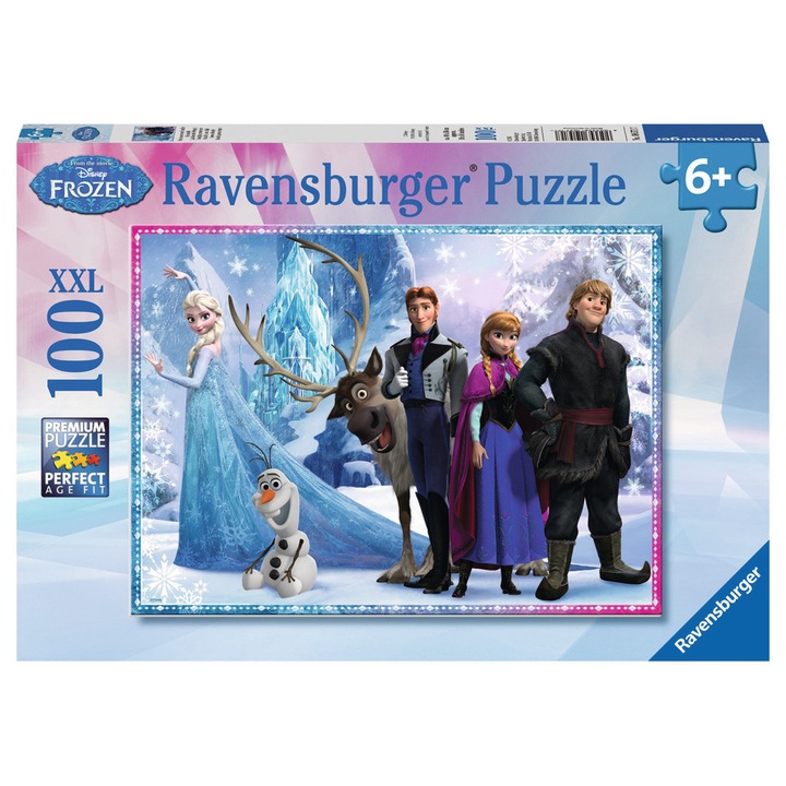 Puzzle Ravensburger Disney Frozen, 100 Piese