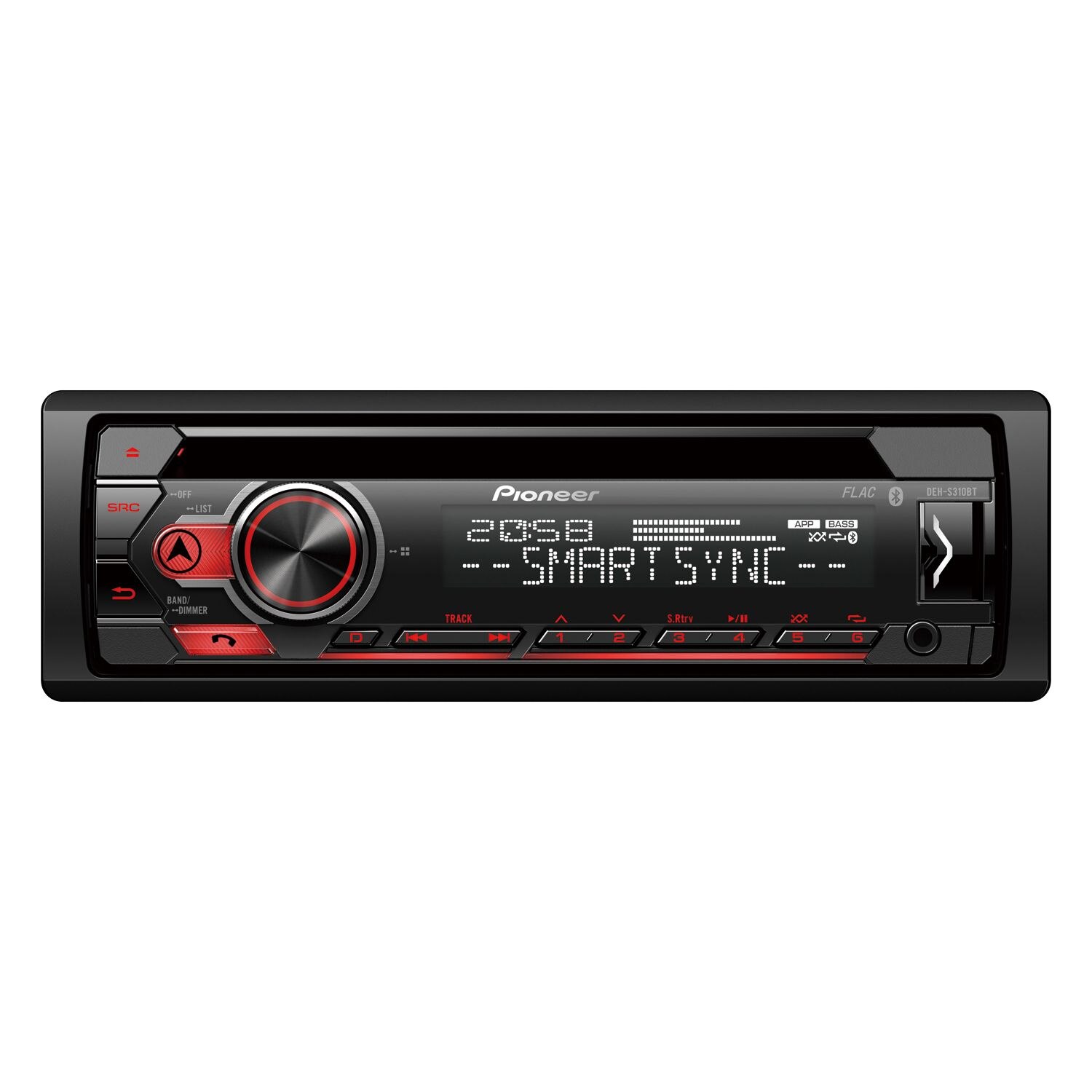 Pioneer DEH-4800FD High Power Car Stereo with RDS Tuner, USB and Aux-in.  Supports iPod/iPhone and Direct Control.