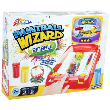Joc de desenat cu mingi, Paintball Wizard, Grafix Joc de desenat cu mingi, Paintball Wizard, Grafix