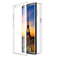 Husa Full TPU 360° (fata + spate) pentru Samsung Galaxy Note 8, Transparent