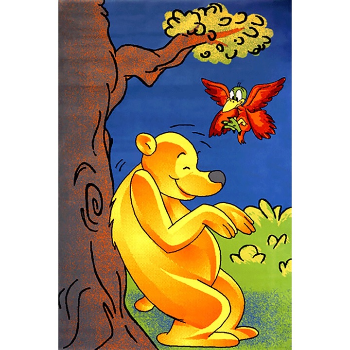 Килим Biokarpet Bambino 102 59, многоцветен, 140х195