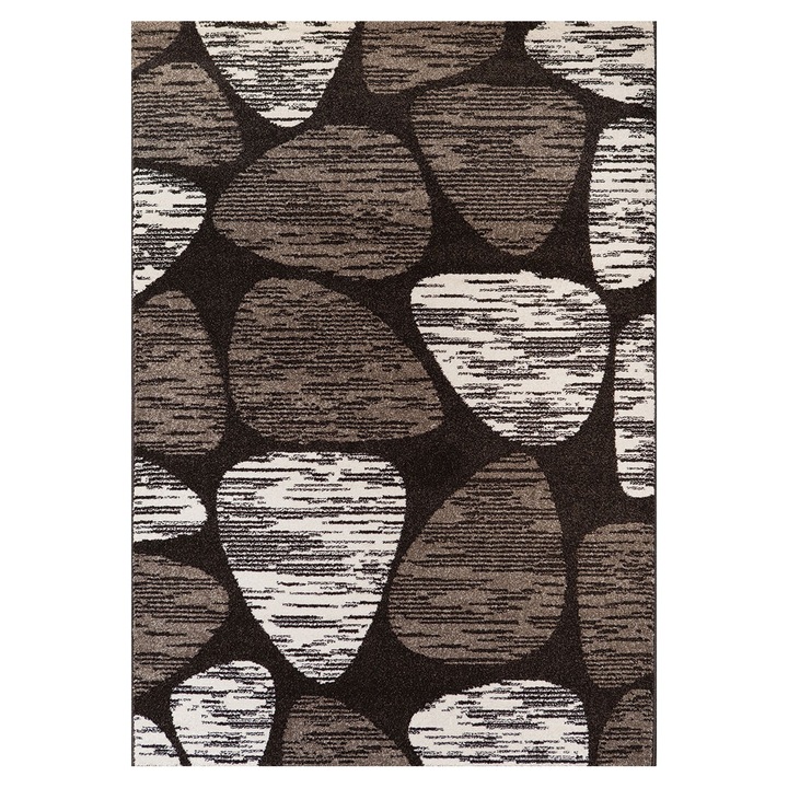 Kилим Biokarpet Thunder 8029 B, бежов - кафяв, 80х150