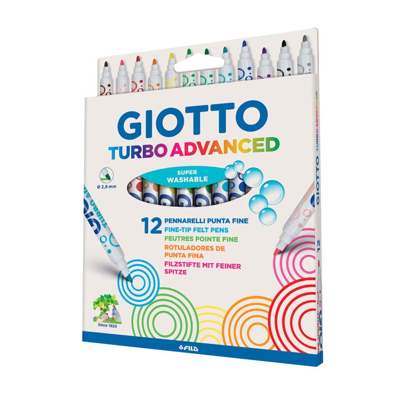 Set 12 carioci extra rezistente Turbo Giotto