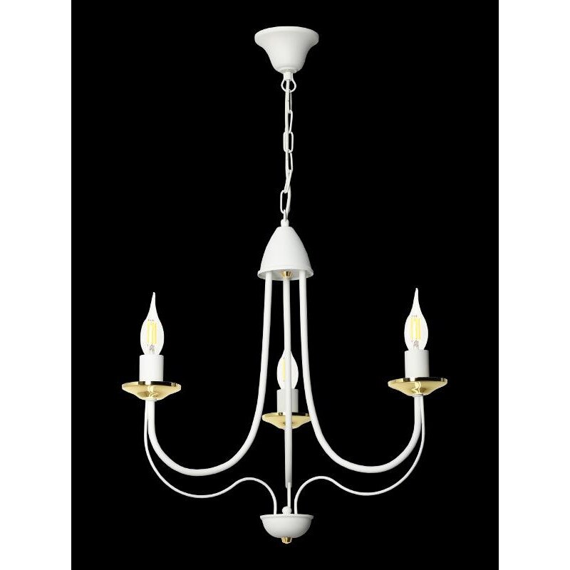 Lustra Lampex, Doli 3, Alb