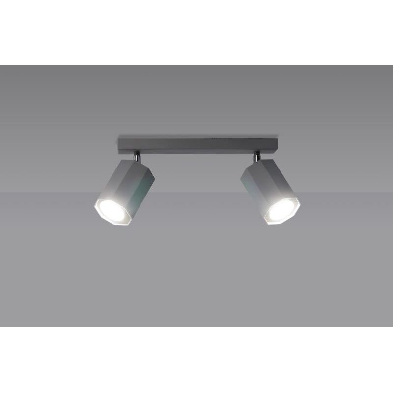 Plafoniera Lampex Hex 2, Negru