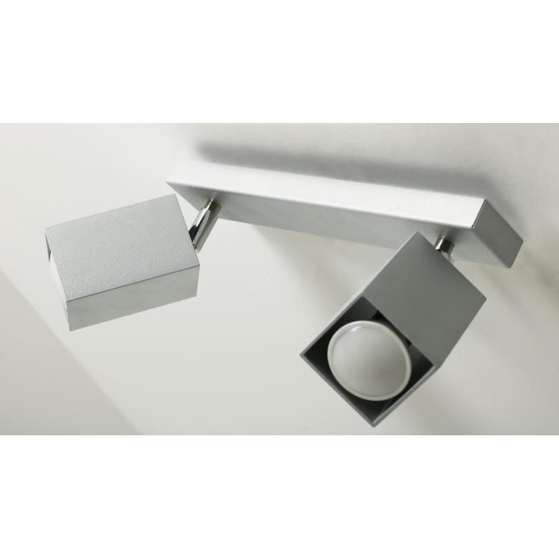 Plafoniera Lampex, Nero 2, Alb