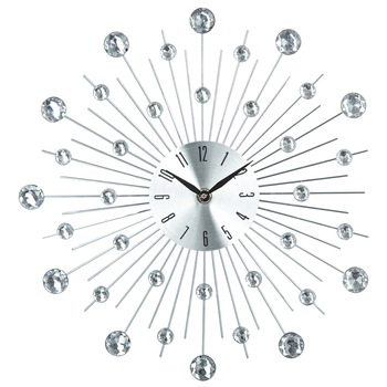 Ceas de perete Atmosphera Créateur d'intérieur, 33 cm, Argintiu Ceas de perete Atmosphera Créateur d'intérieur, 33 cm, Argintiu