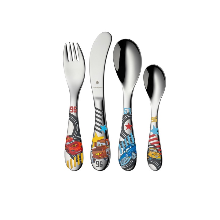 Детски комплект прибори 4 части "Cars" WMF