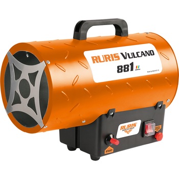 Aeroterma gaz Ruris Vulcano 881, 10 KW, 220 V, 320 mc/ora Aeroterma gaz Ruris Vulcano 881, 10 KW, 220 V, 320 mc/ora