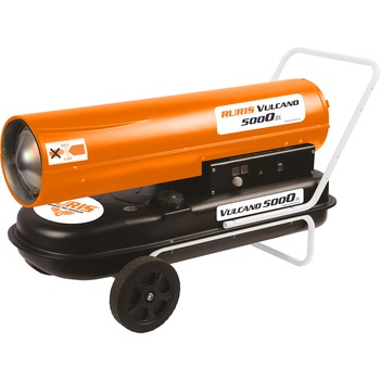 Tun de aer cald cu ardere directa Ruris Vulcano 5000, 50 KW, 220 V, 1100 mc/ora Tun de aer cald cu ardere directa Ruris Vulcano 5000, 50 KW, 220 V, 1100 mc/ora