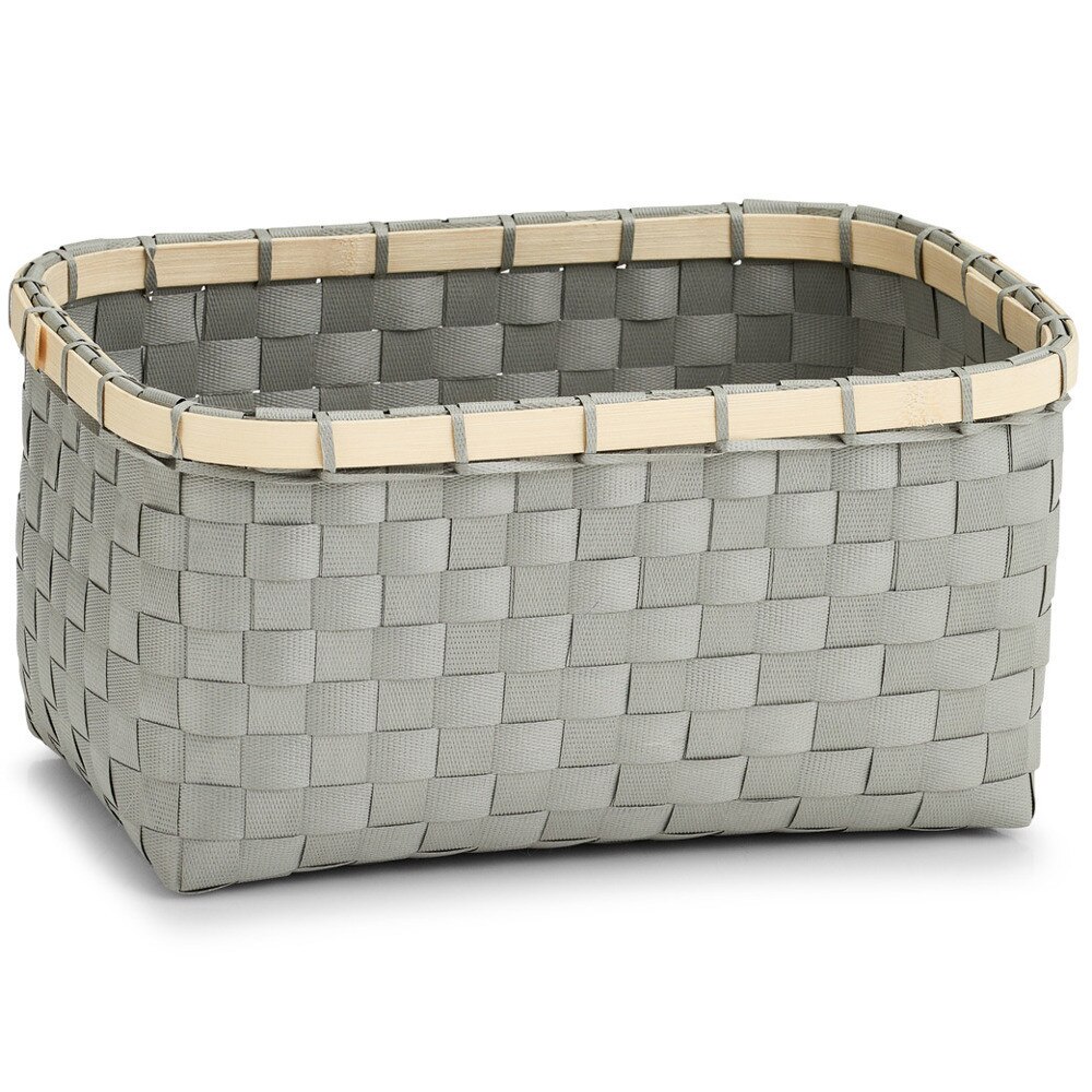 Cutie depozitare Zeller, 27 x 18 x 13.5 cm, Gri/Bej