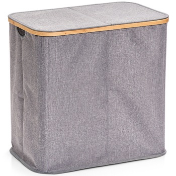 Cos de rufe Zeller, 53.5 x 33 x 50 cm, Gri/Bej Cos de rufe Zeller, 53.5 x 33 x 50 cm, Gri/Bej