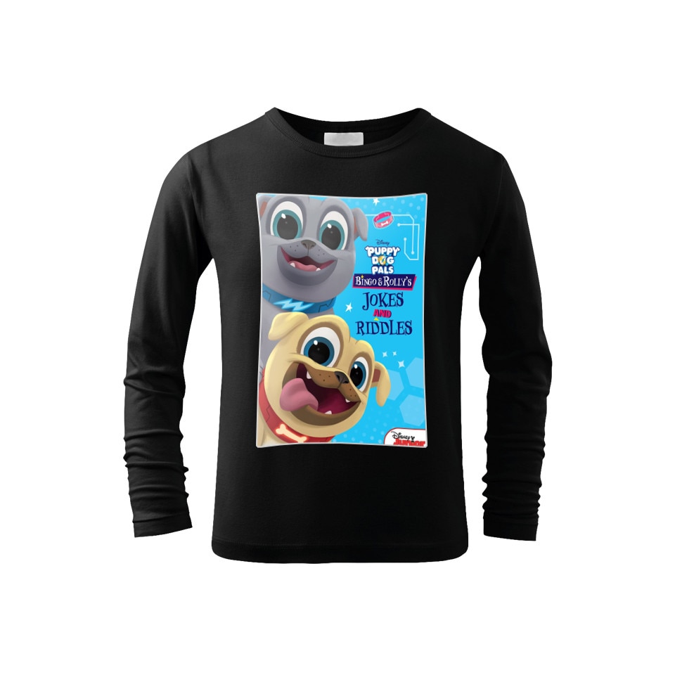 Bluza Prietenii Catelusi, ADLER, negru