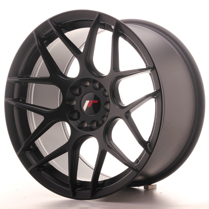 jr18 18"x9" matt fekete alufelni 1db et22 5x114