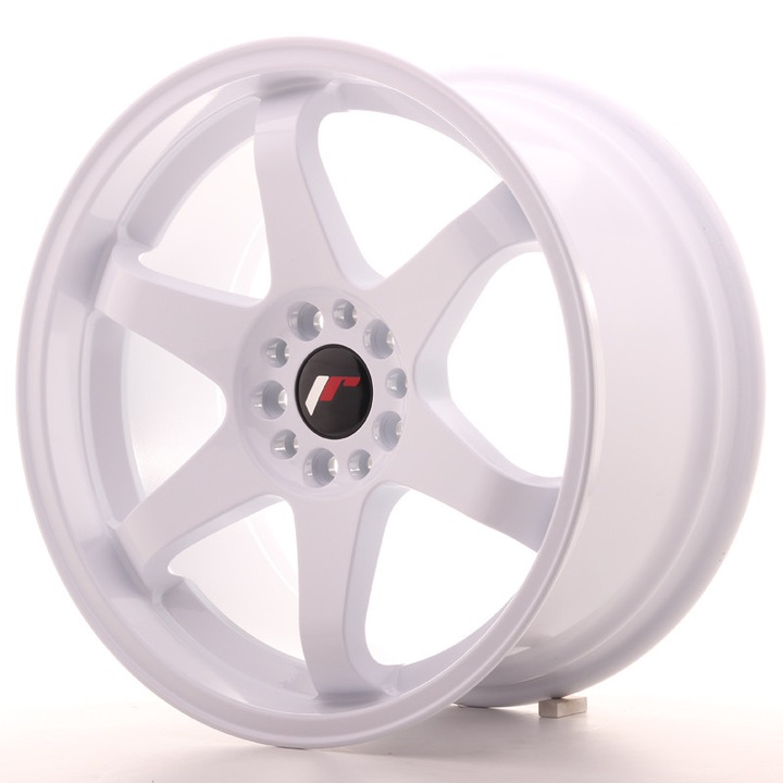 jr3 18"x9" festett fehér alufelni 1db et40 5x112