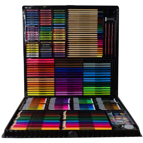 Set artistic Art4Artist, ZY0010-C, 258 piese, Carcasa depozitare