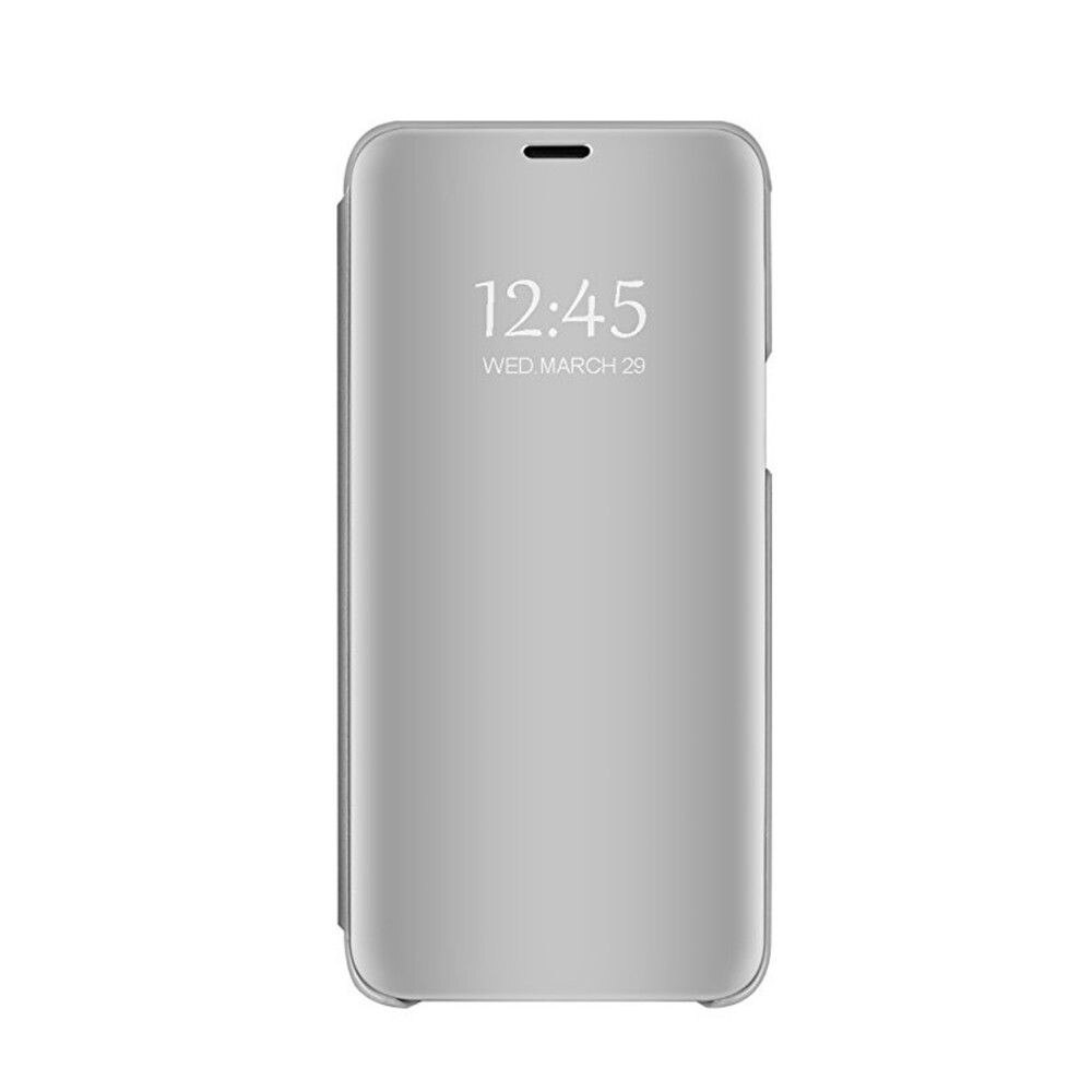 Husa carte clear view Lemon Huawei Mate 20 lite, Silver