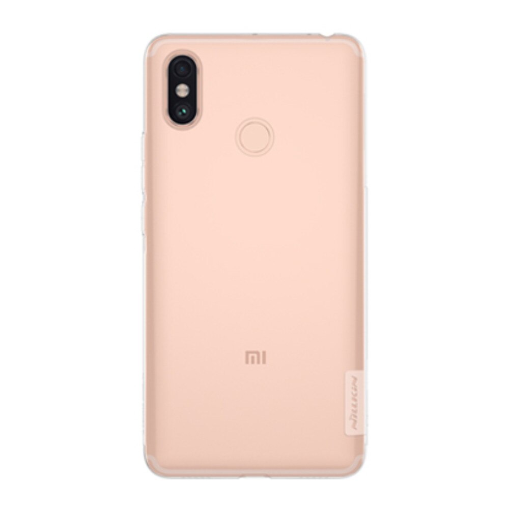 Husa de protectie spate, silicon transparent, Nillkin, pentru Xiaomi Mi Max 3, alb transparent
