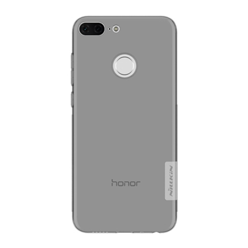 Husa de protectie spate, silicon transparent, Nillkin, pentru Huawei Honor 9 Lite, negru transparent