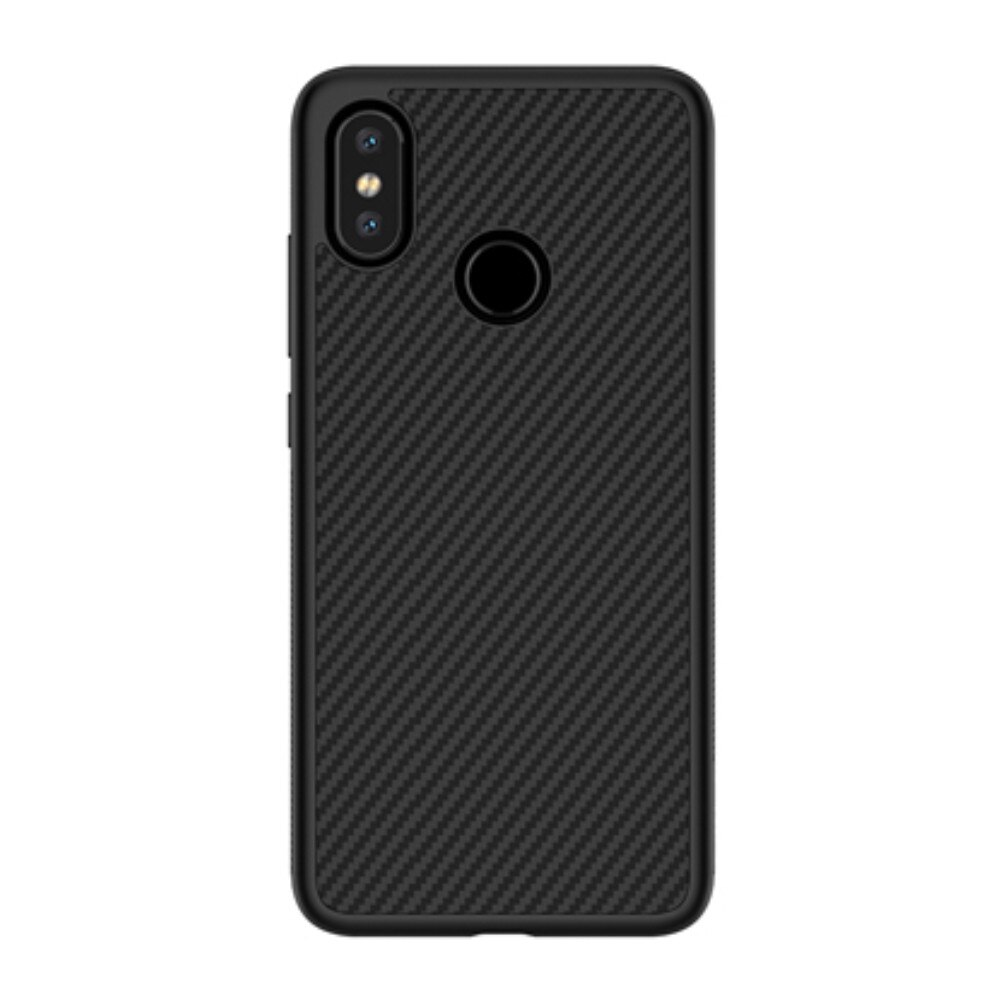 Carcasa spate, Nillkin Synthetic Fiber, pentru Xiaomi MI 8, negru