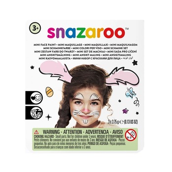 Set pictura pe fata Bunny Snazaroo Set pictura pe fata Bunny Snazaroo