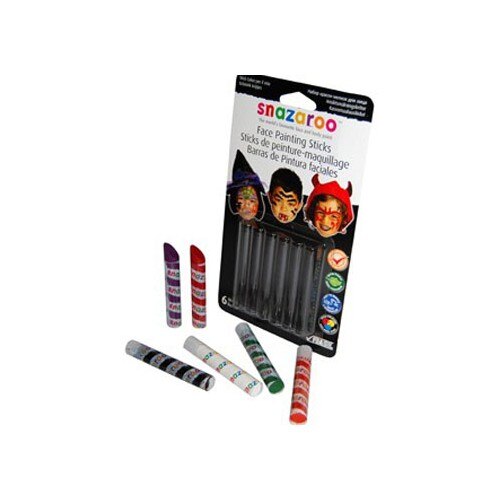 Set baton culoare pictura pe fata Halloween Snazaroo