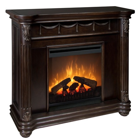 Semineu Rome Expresso Antichizat - cu focar electric 3D Dimplex Optiflame DF2010-EU cu sunet