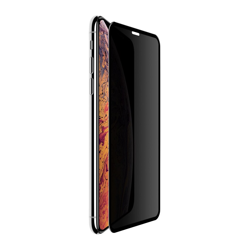 Folie de protectie tempered glass iPhone XS MAX Vetter 3D Negru Privacy
