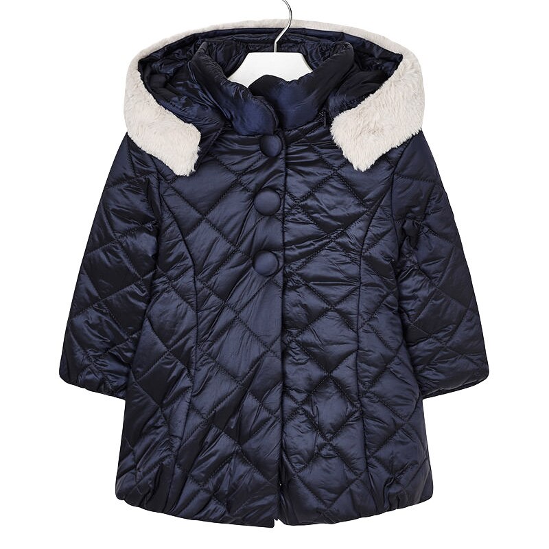 Geaca matlasata fetita - Navy