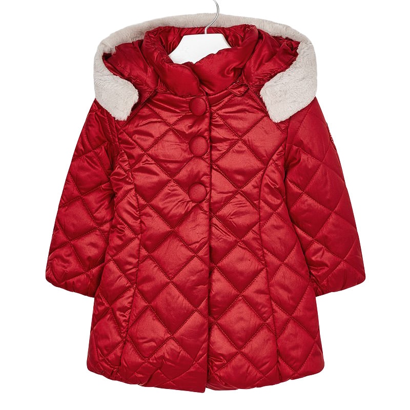 Geaca matlasata fetita - Red, 6 ani