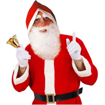 Set barba si sprancene Mos Craciun Set barba si sprancene Mos Craciun