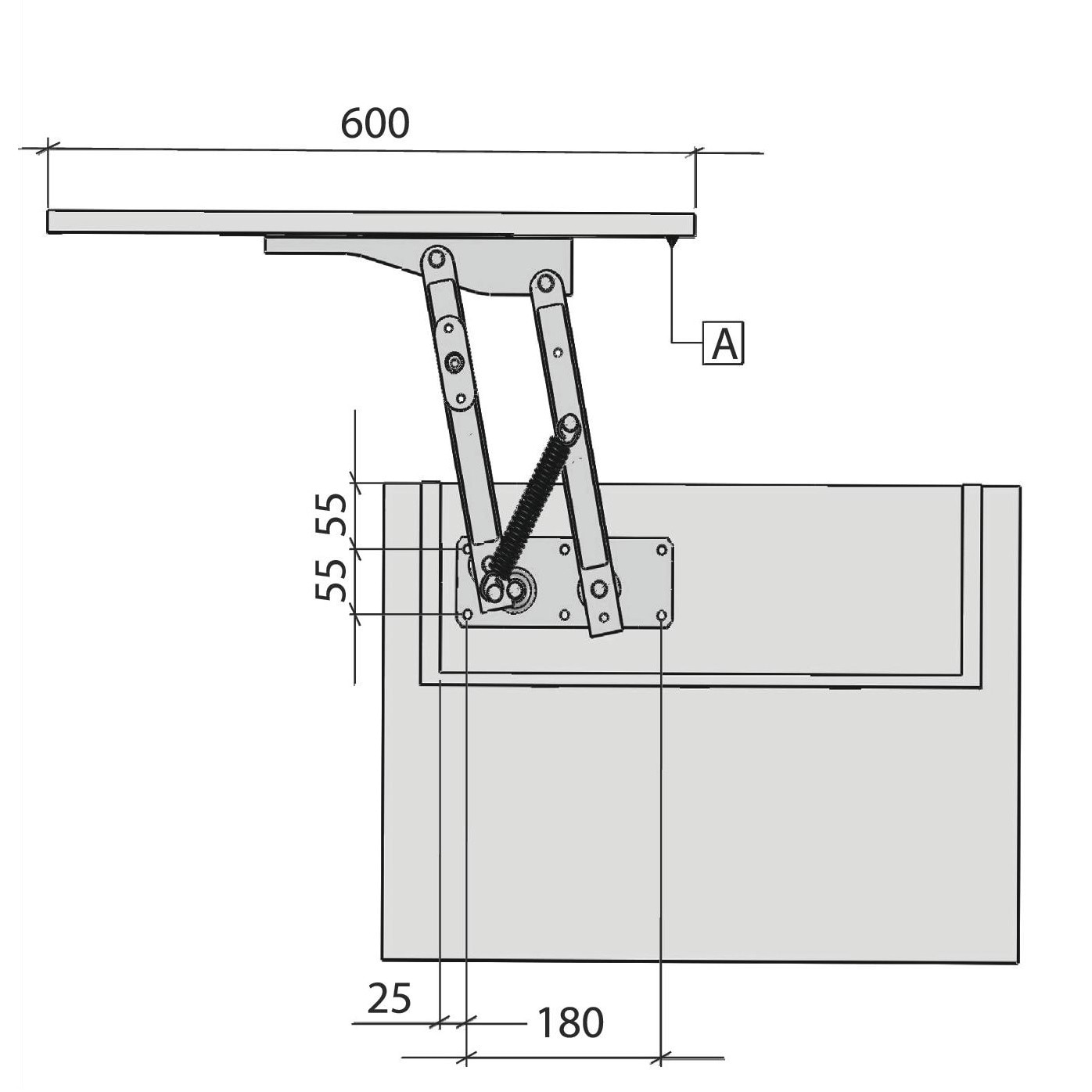 механизм для поднятия стола