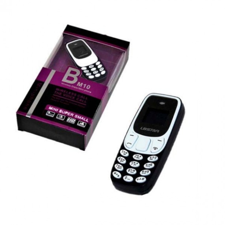 Mini Telefon Radio Fm Bluetooth Model Nokia Dual Sim 330M - Albastru
