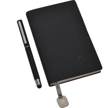 Set notes A5 si roller Pierre Cardin Capucine Negru Set notes A5 si roller Pierre Cardin Capucine Negru